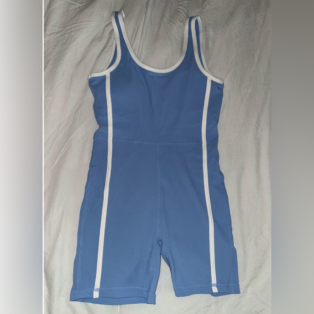 WILO Blue and White workout set one piece